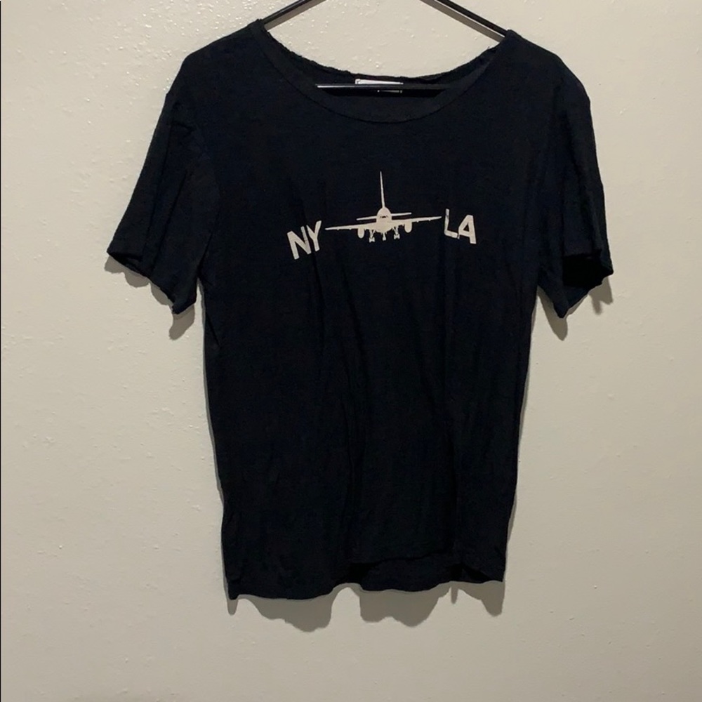 H&M, NY to LA black shirt